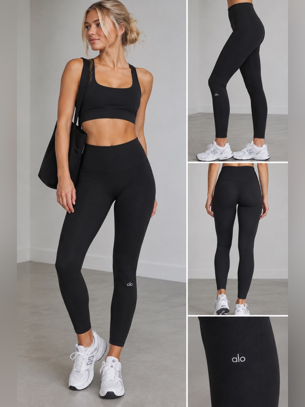 ALO Yoga Black High-Rise Sculpt Leggings